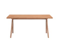 Velentina Dining Table, Natural Finish Dn02371 Natural Wood