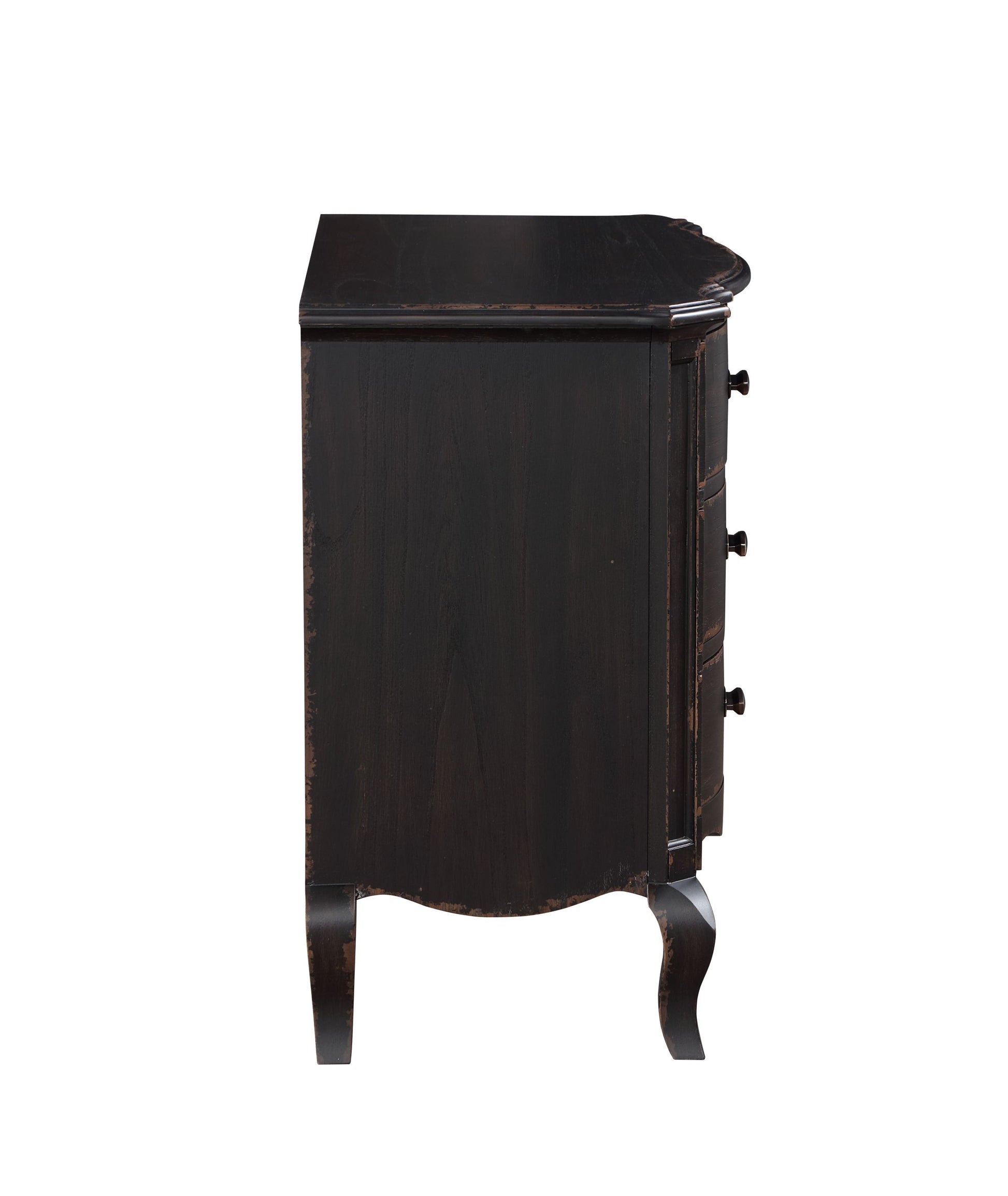 Chelmsford Nightstand, Black Antique Finish Bd02297 Antique Black Wood