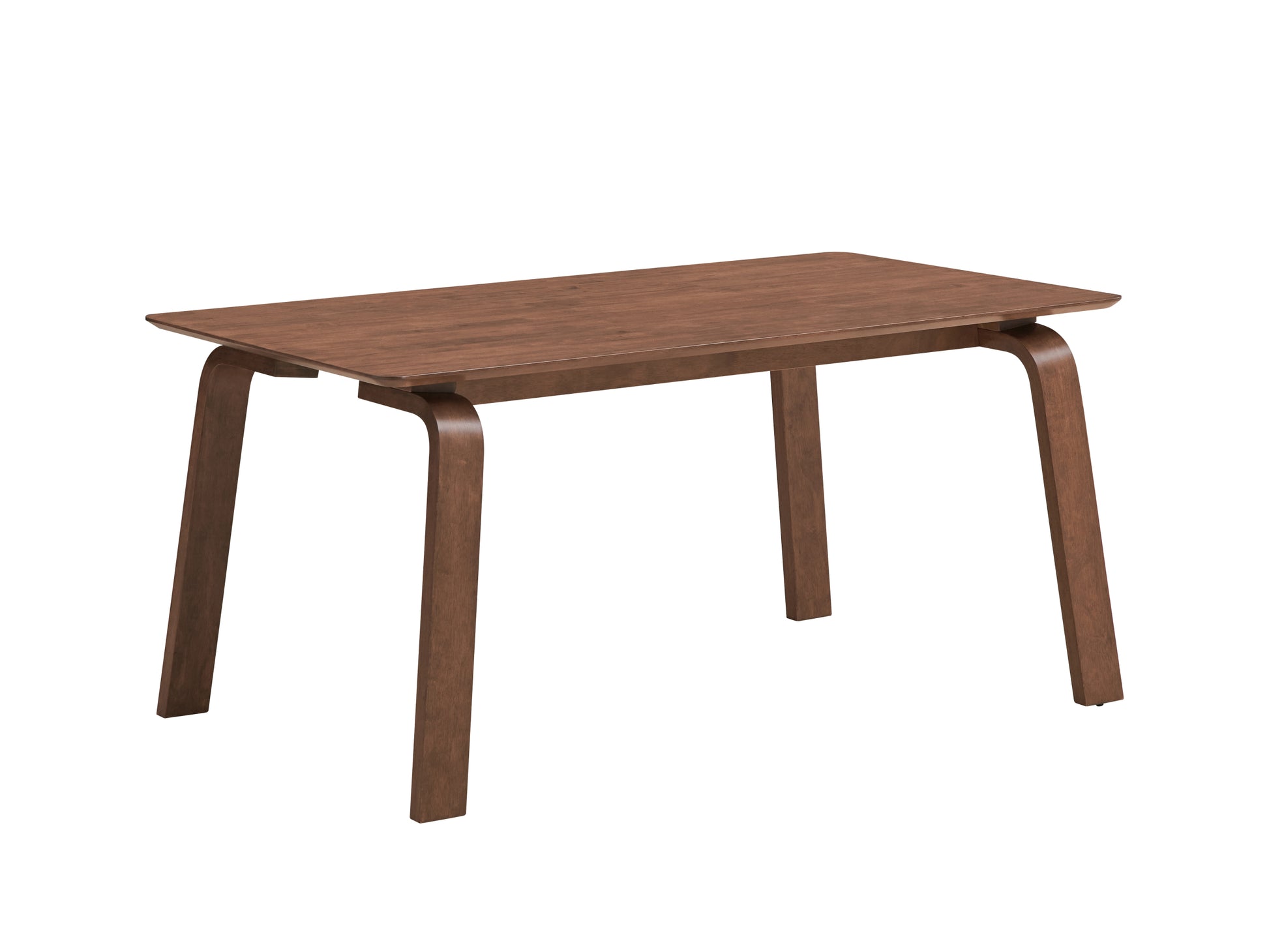 Ginny Dining Table, Walnut Finish Dn02307 Walnut Wood