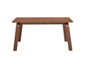 Ginny Dining Table, Walnut Finish Dn02307 Walnut Wood