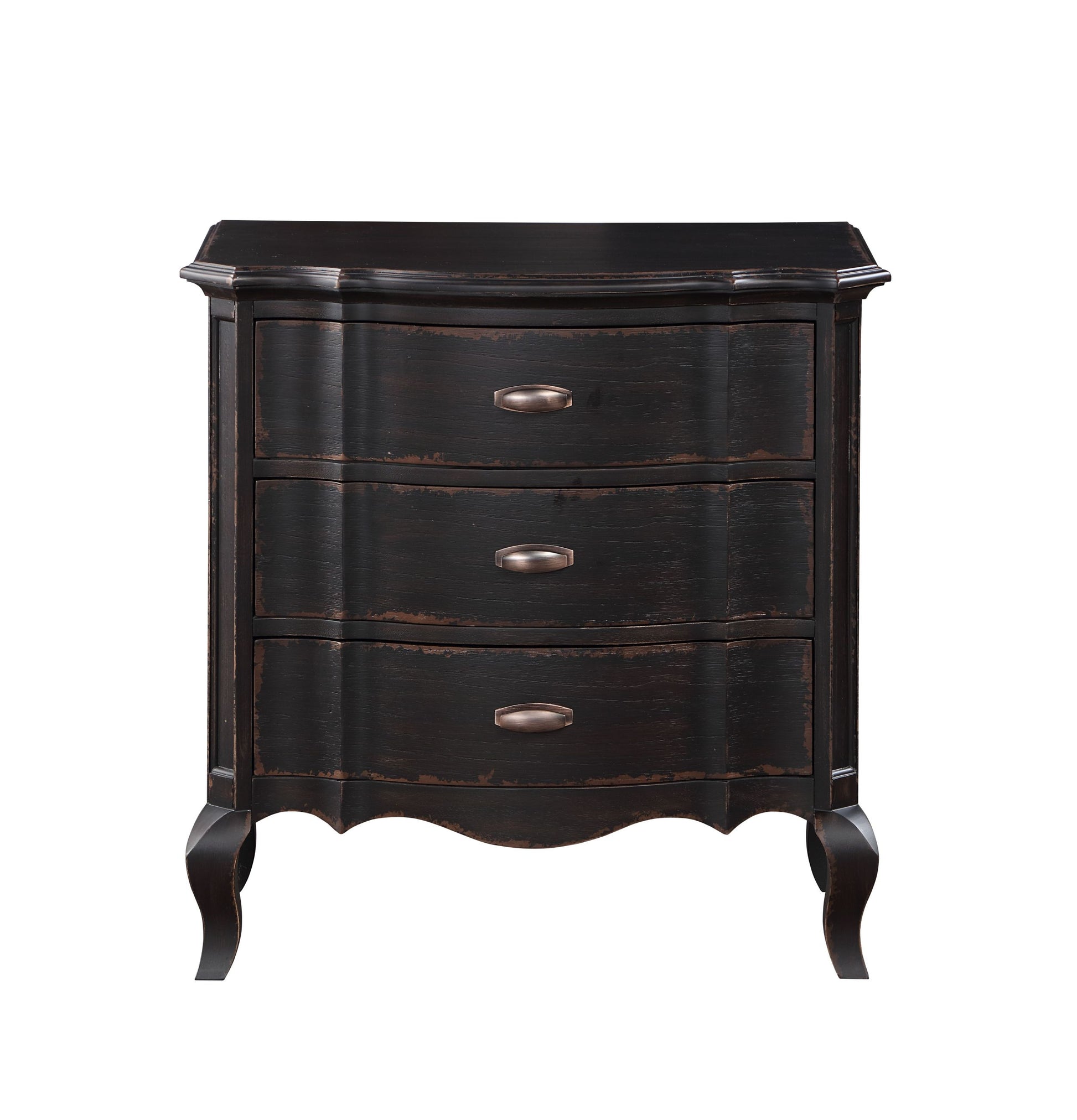 Chelmsford Nightstand, Black Antique Finish Bd02297 Antique Black Wood