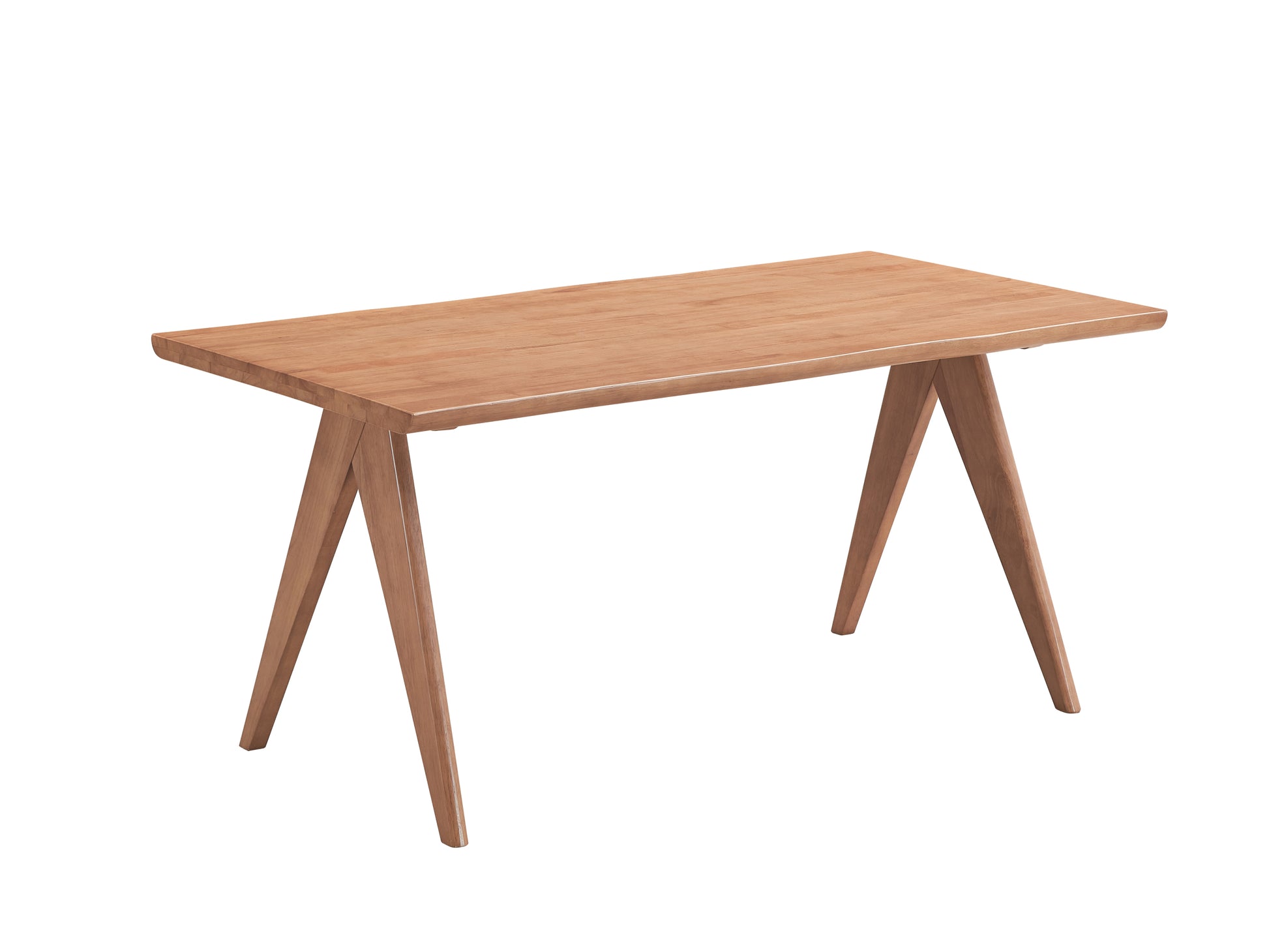 Velentina Dining Table, Natural Finish Dn02371 Natural Wood