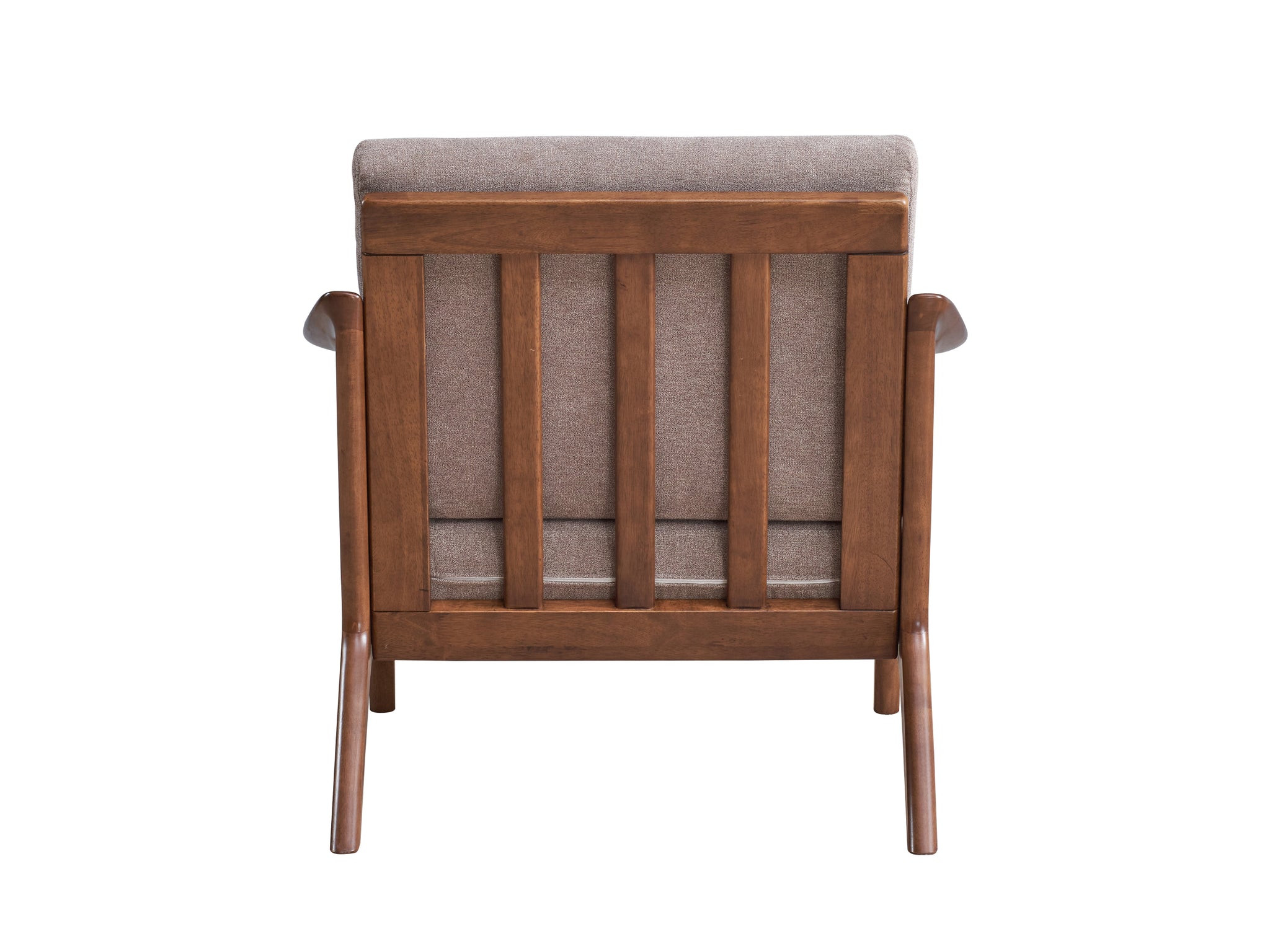 Acme Lide Accent Chair, Light Brown Fabric &