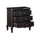 Chelmsford Nightstand, Black Antique Finish Bd02297 Antique Black Wood