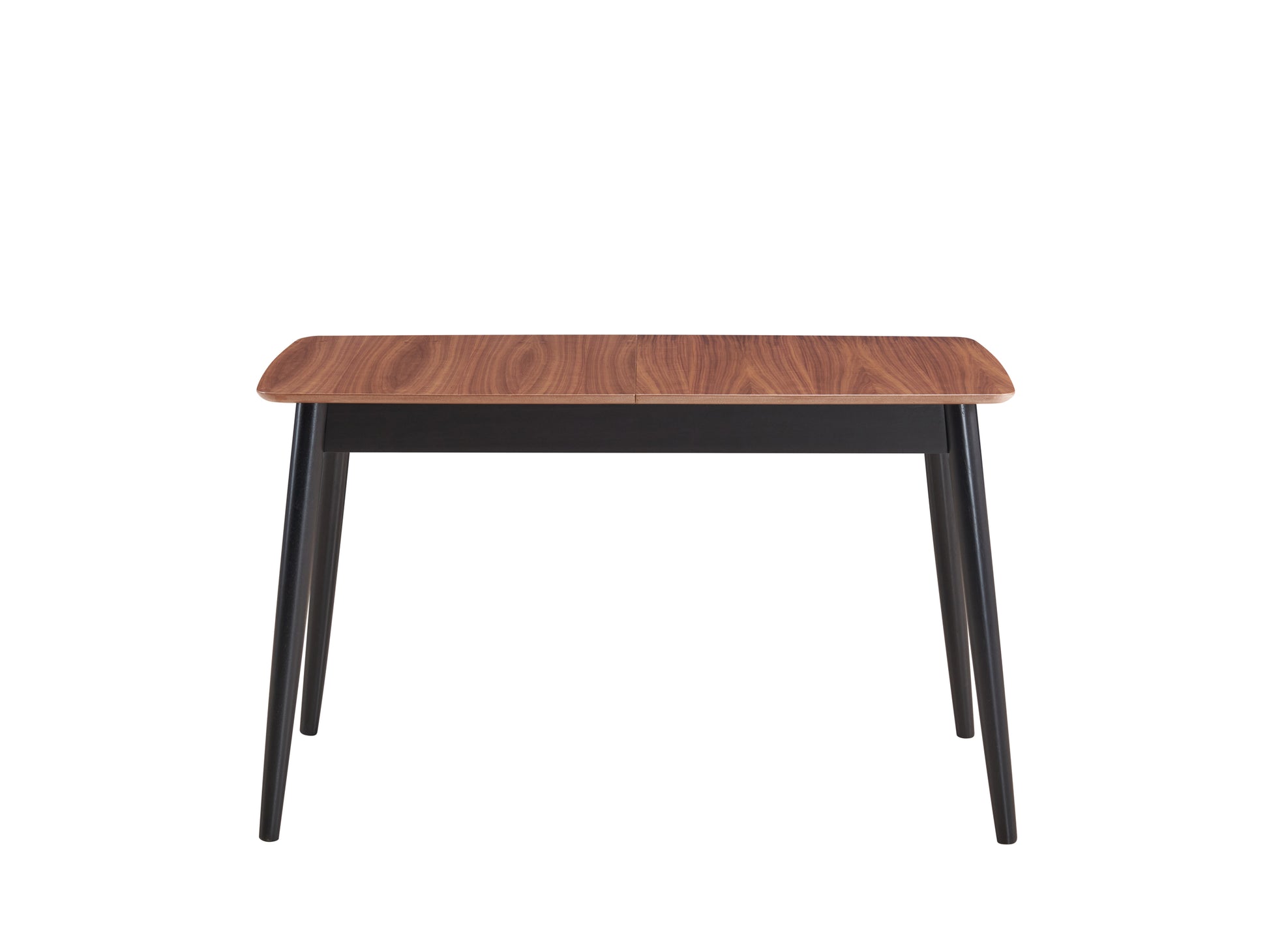 Lanae Dining Table, Natural & Black Finish Dn02364 Natural Black Wood