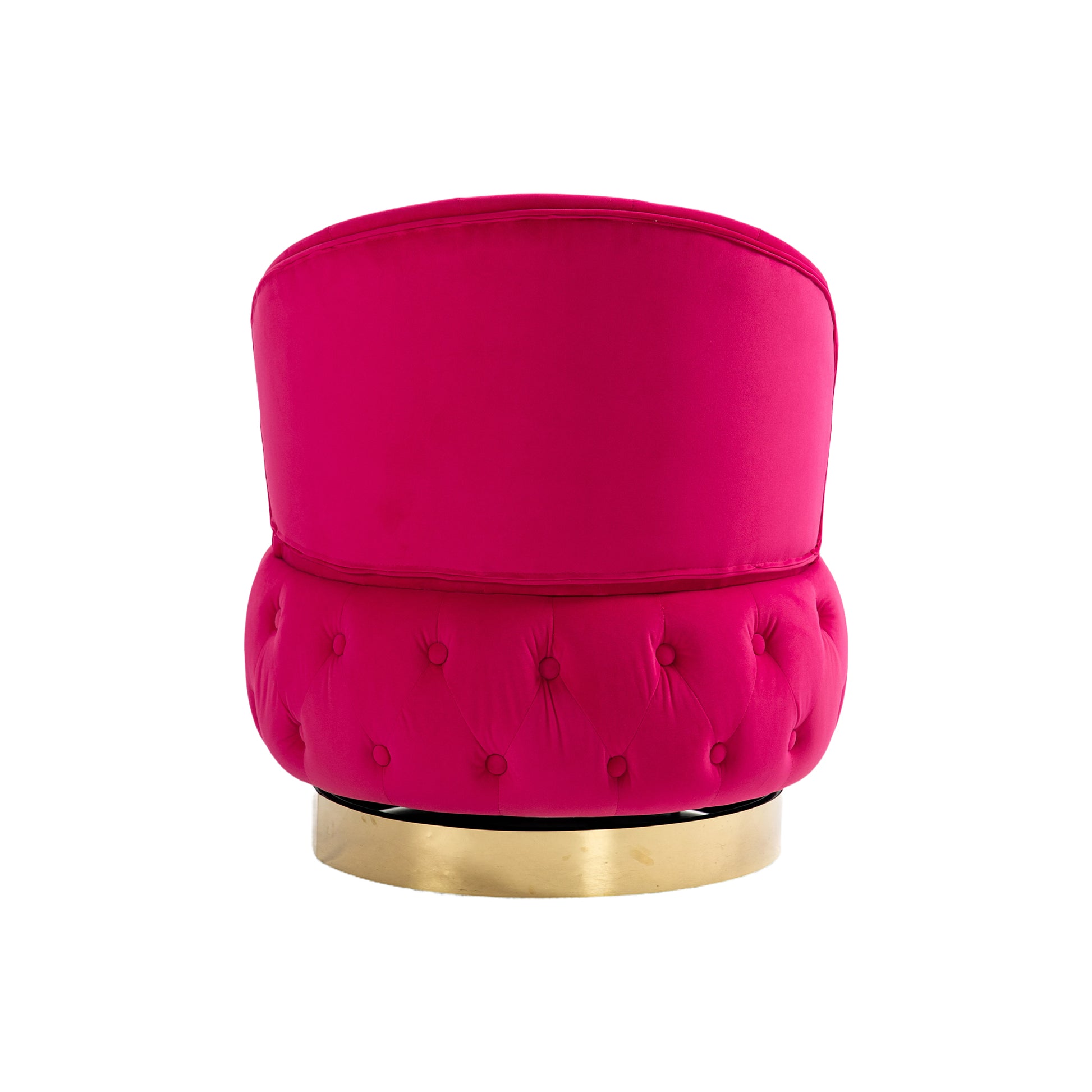 360 Degree Swivel Cuddle Barrel Accent Storage Chairs, Round Armchairs With Wide Upholstered, Fluffy Velvet Fabric Chair For Living Room, Bedroom, Office, Waiting Rooms Red Primary Living Space Foam Velvet