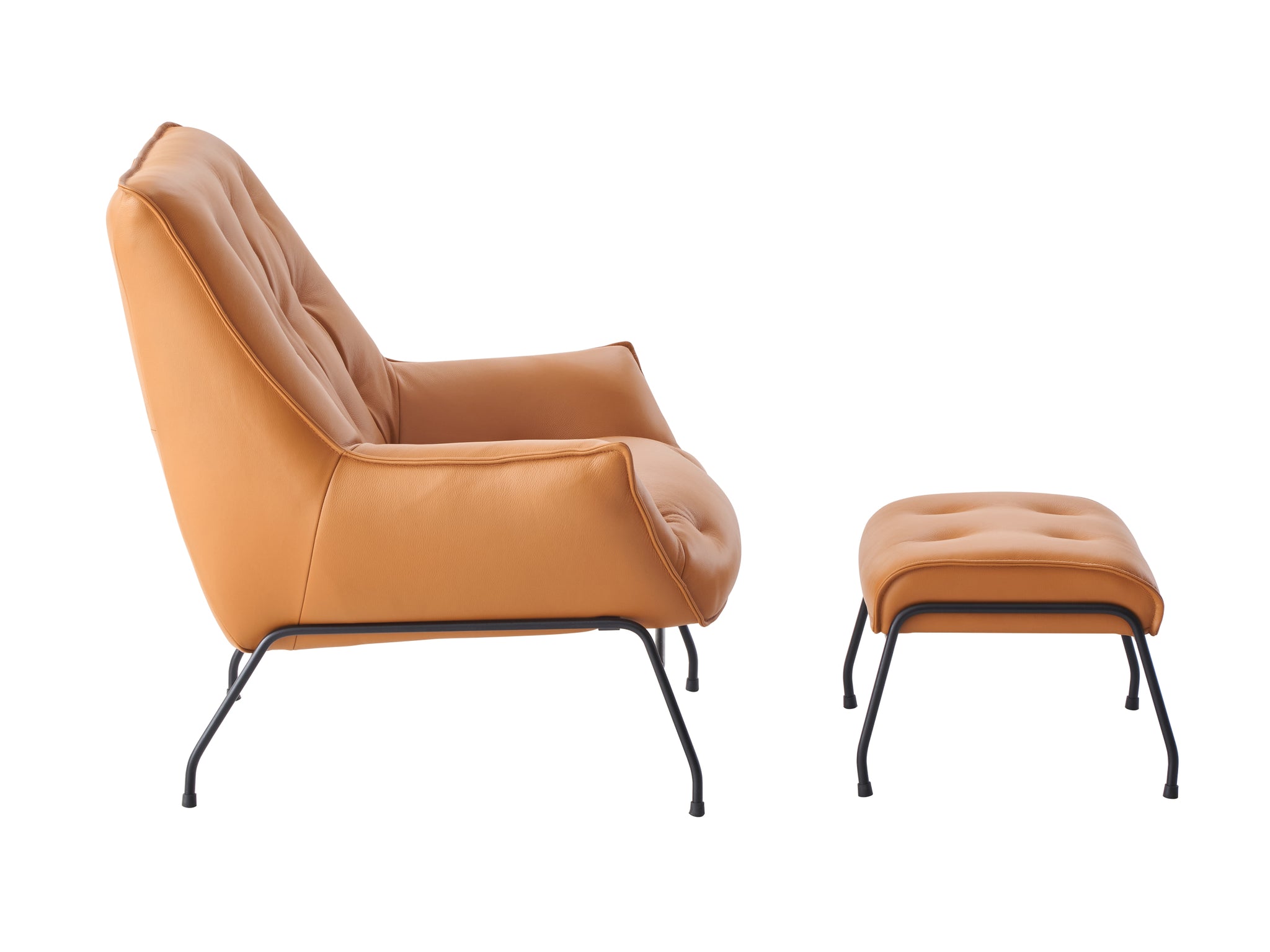 ACME Jabel Accent Chair, Sandstone Top Grain Leather