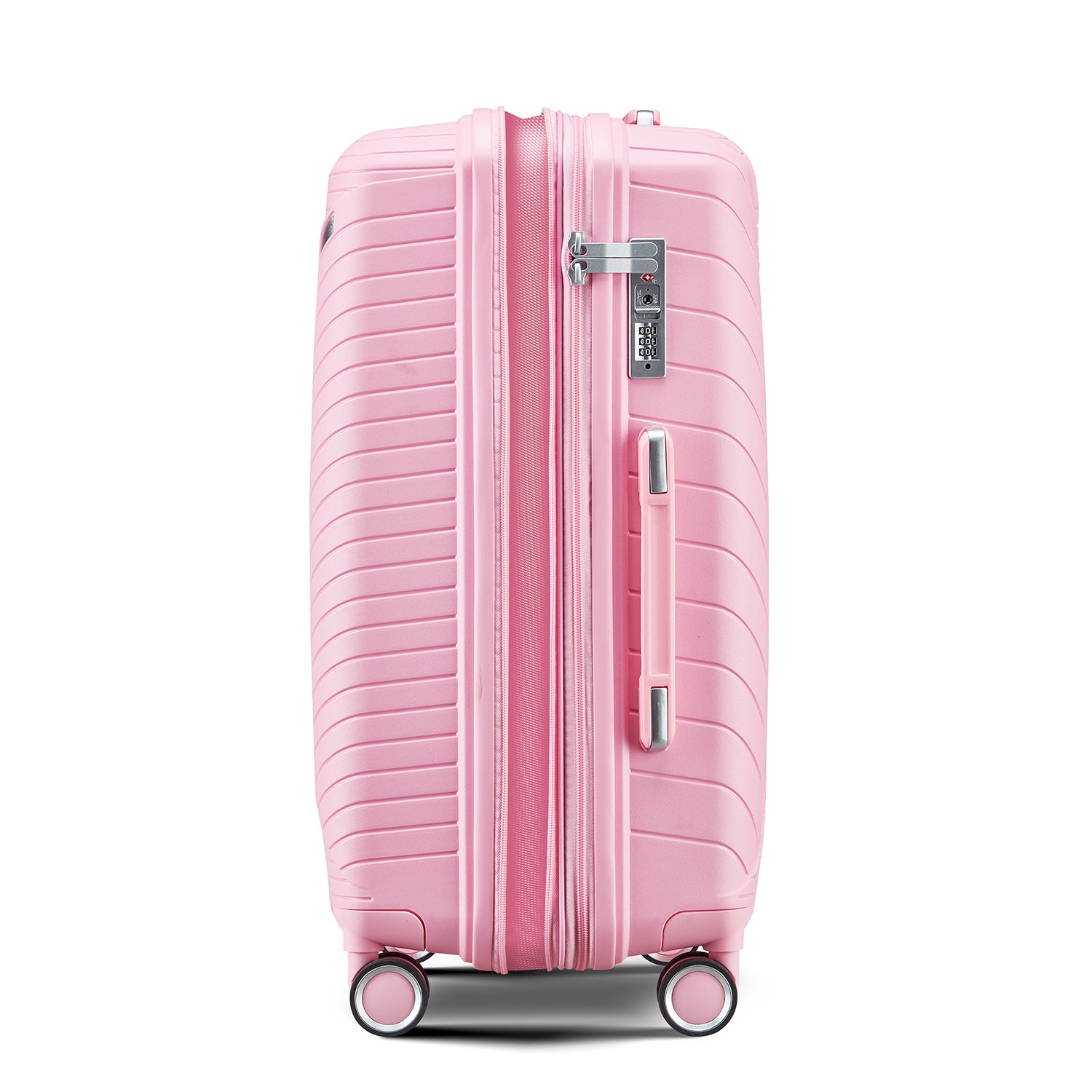 Luggage Sets 4 Piece 14 20 24 28 Pp Lightweight & Durable Expandable Suitcase Pink Polypropylene