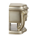 Danae Nightstand Champagne & Gold Finish Bd01235 Champagne,Gold Mdf