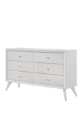 Cerys Dresser White Finish Bd01561 White Mdf