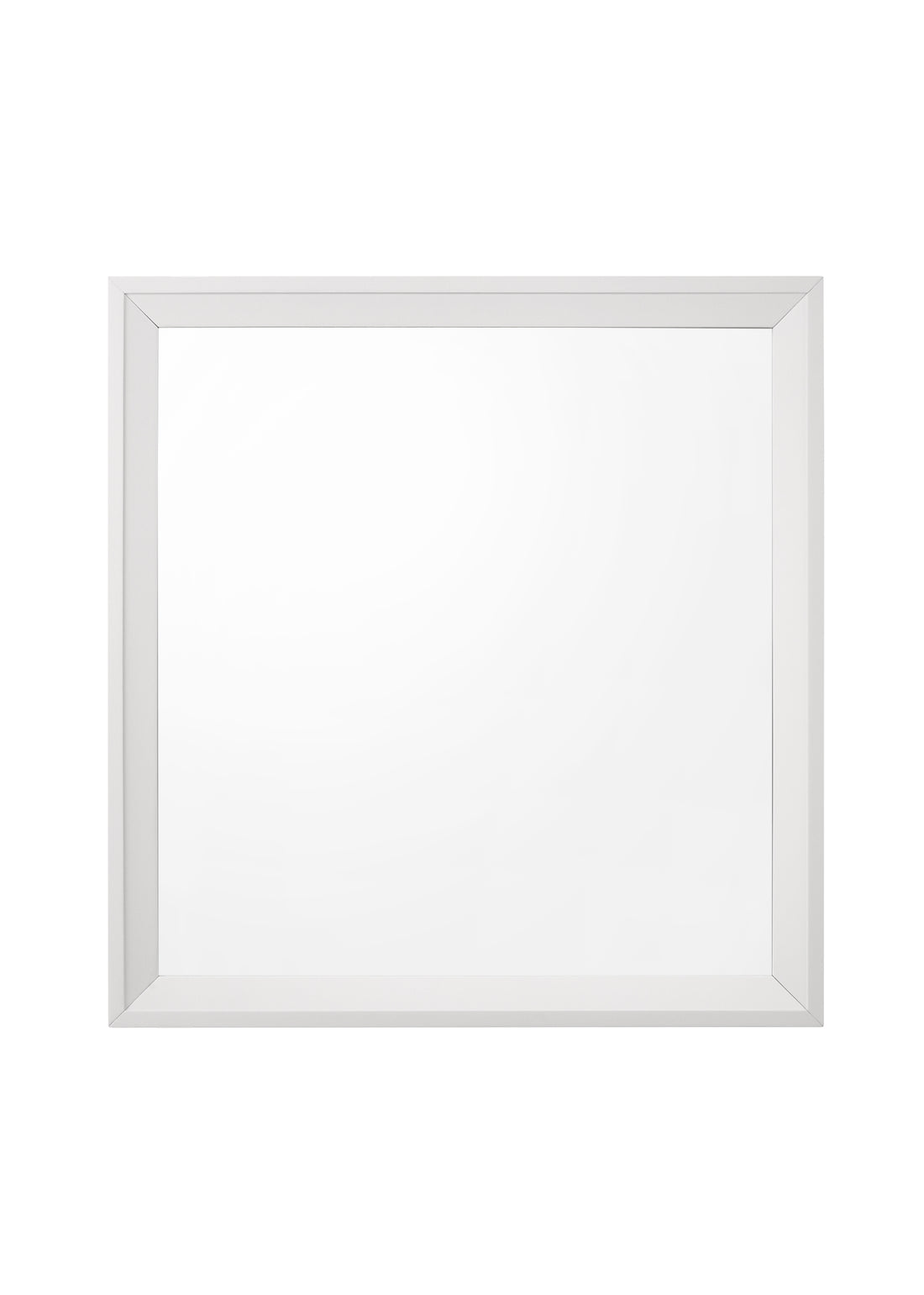 Cerys Mirror White Finish Bd01560 White Mdf