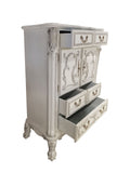Dresden Ii Chest Pu & White Finish Bd01677 White Pu