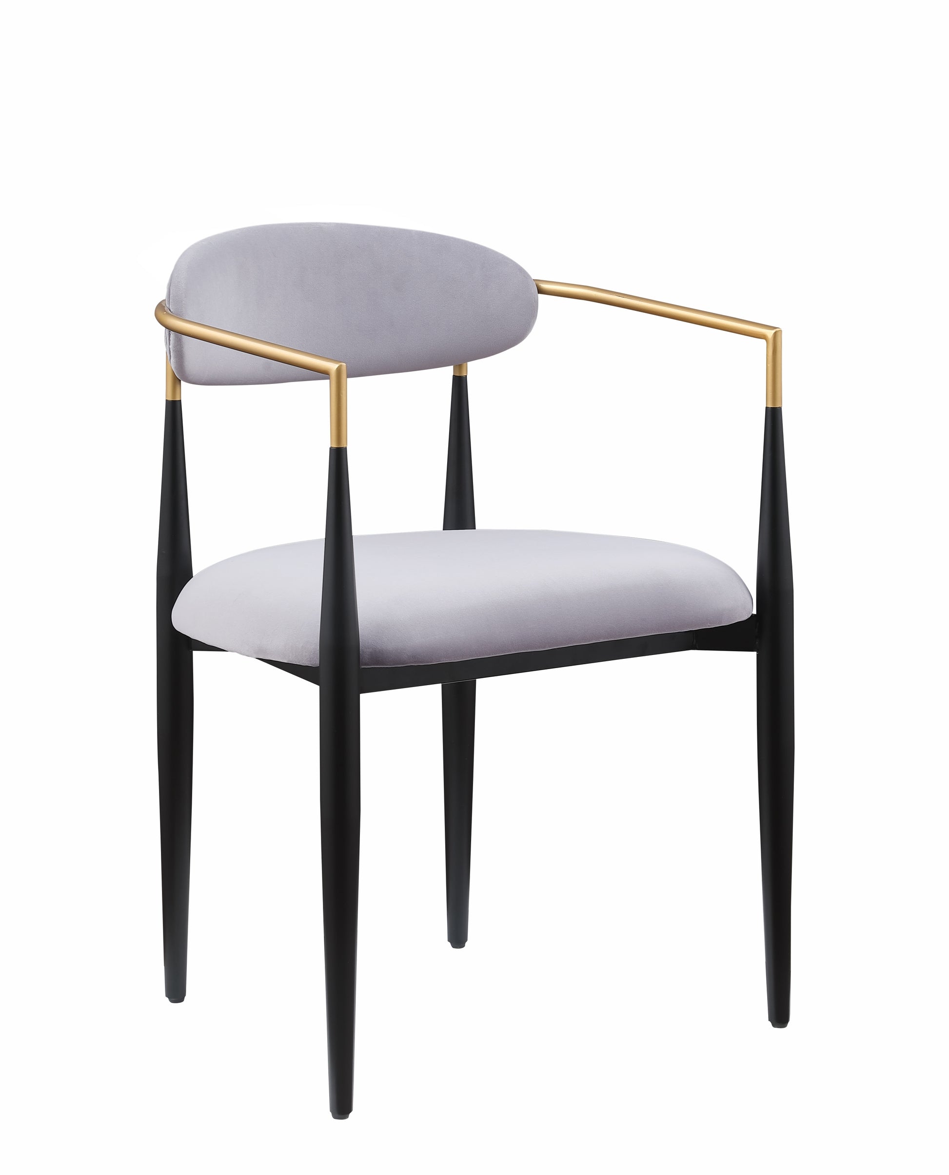 Modern Contemporary 5Pc Dining Set White Sintered Stone Table And Gray Chairs Fabric Upholstered Stylish Furniture White Gray Seats 4 Dining Room 60 Inches Contemporary,Modern,Ultra Modern Rectangular Dining Table With Chair Sintered Stone