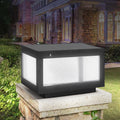 Solar Wall Lamp With Dimmable Led 2 Pack Black Aluminium