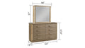 Medusa Dresser Made With Wood In Gold Finish Gold Bedroom Contemporary,Modern Wood