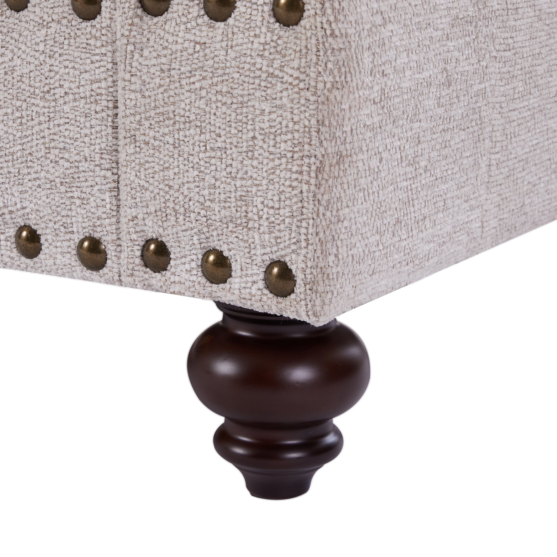 Living Room Furniture, Modern 3 Piece Including Three Seater, Loveseat And Single Chair,Chenille Modern Upholstered Sofa Set, White White Brown Chenille Wood Primary Living Space Medium Soft Cushion Back American Design Birch Armless Polyester Chenille 3