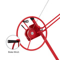 16Ft Lift Drywall Panel Hoist Jack For Ceiling Red Red Iron Plastic