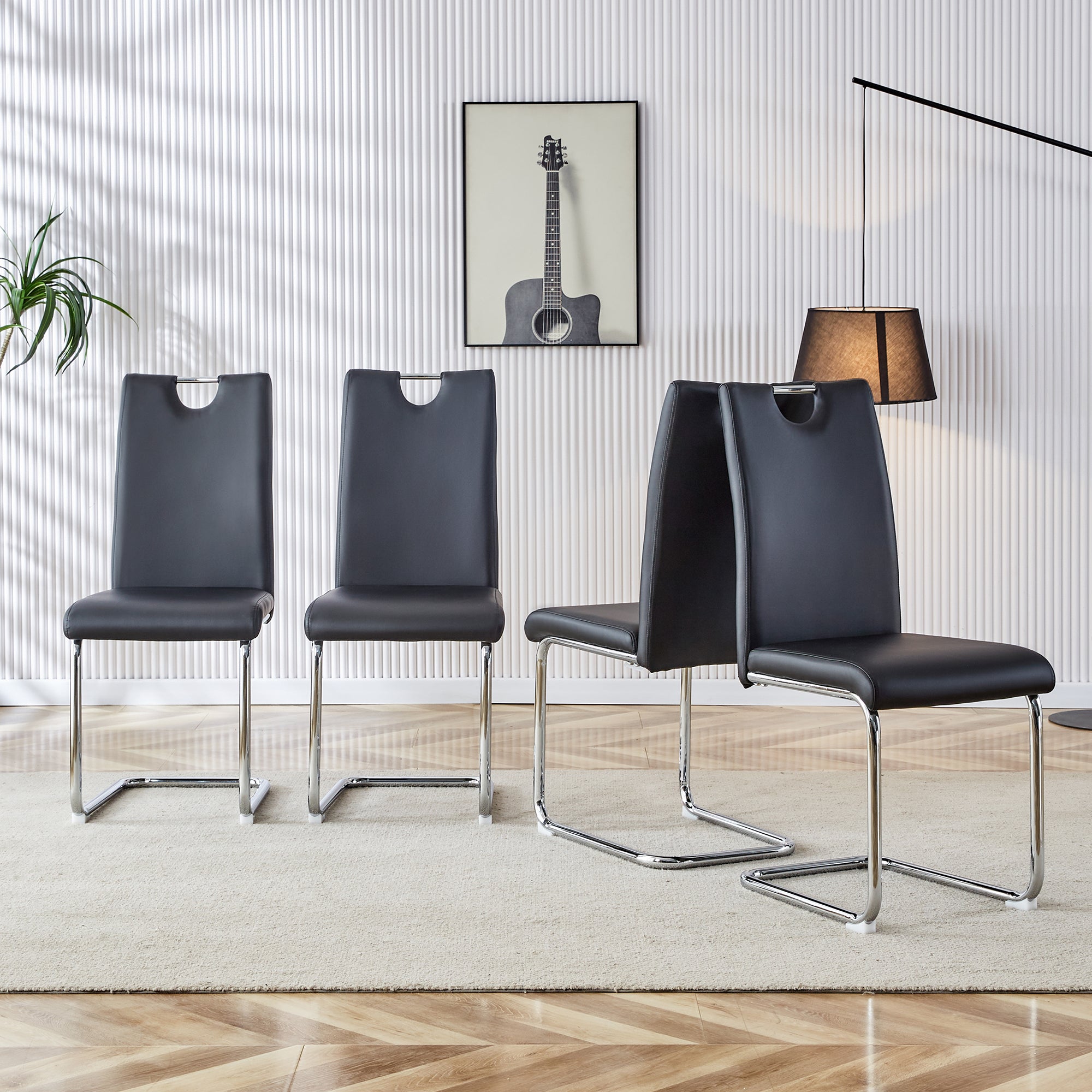 Modern Dining Chairs Set of 4, Side Dining Room
