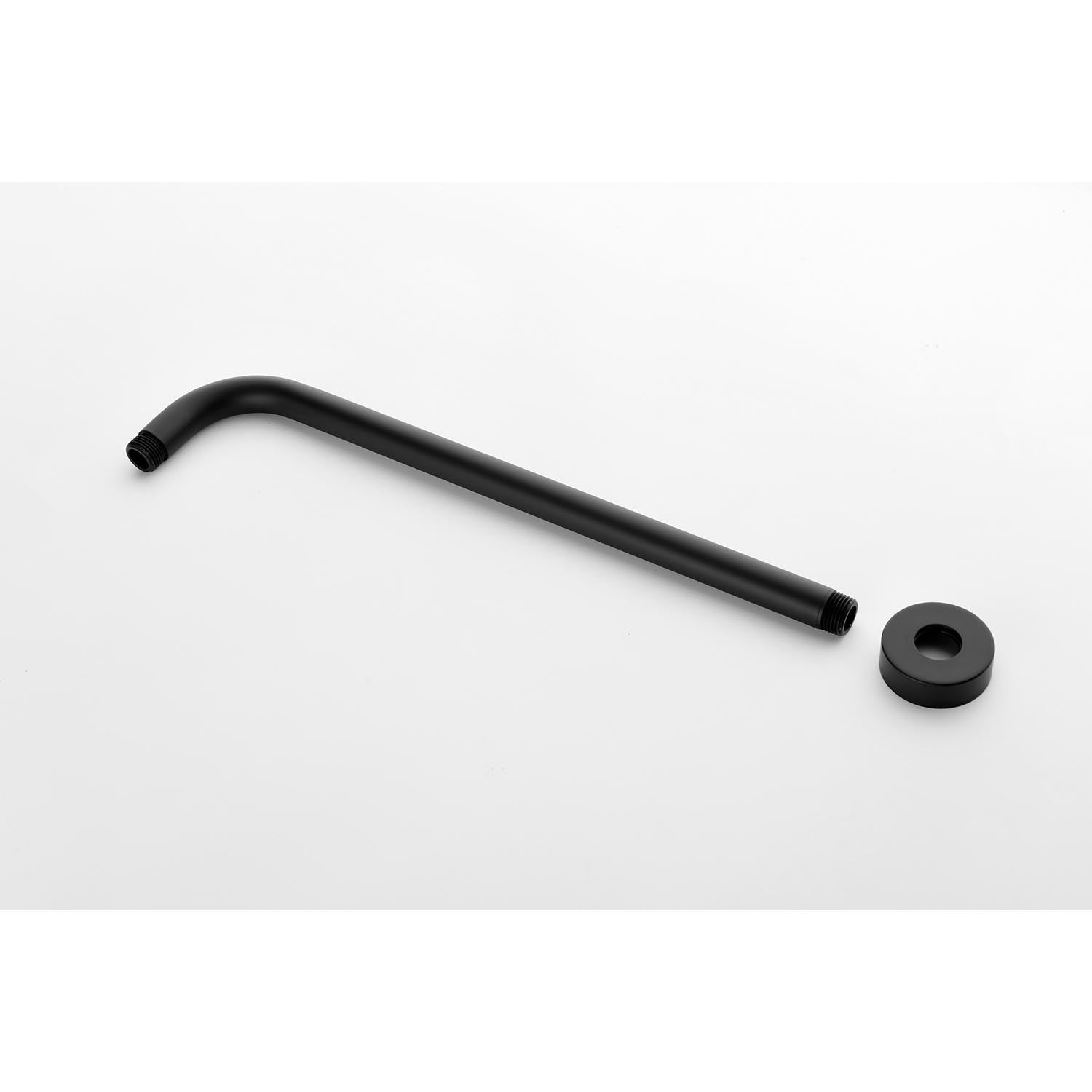 Shower System With Shower Head, Hand Shower, Slide Bar, Bodysprays, Shower Arm, Hose, Valve Trim, And Lever Handles Matte Black Wall Mounted Bathroom Brass