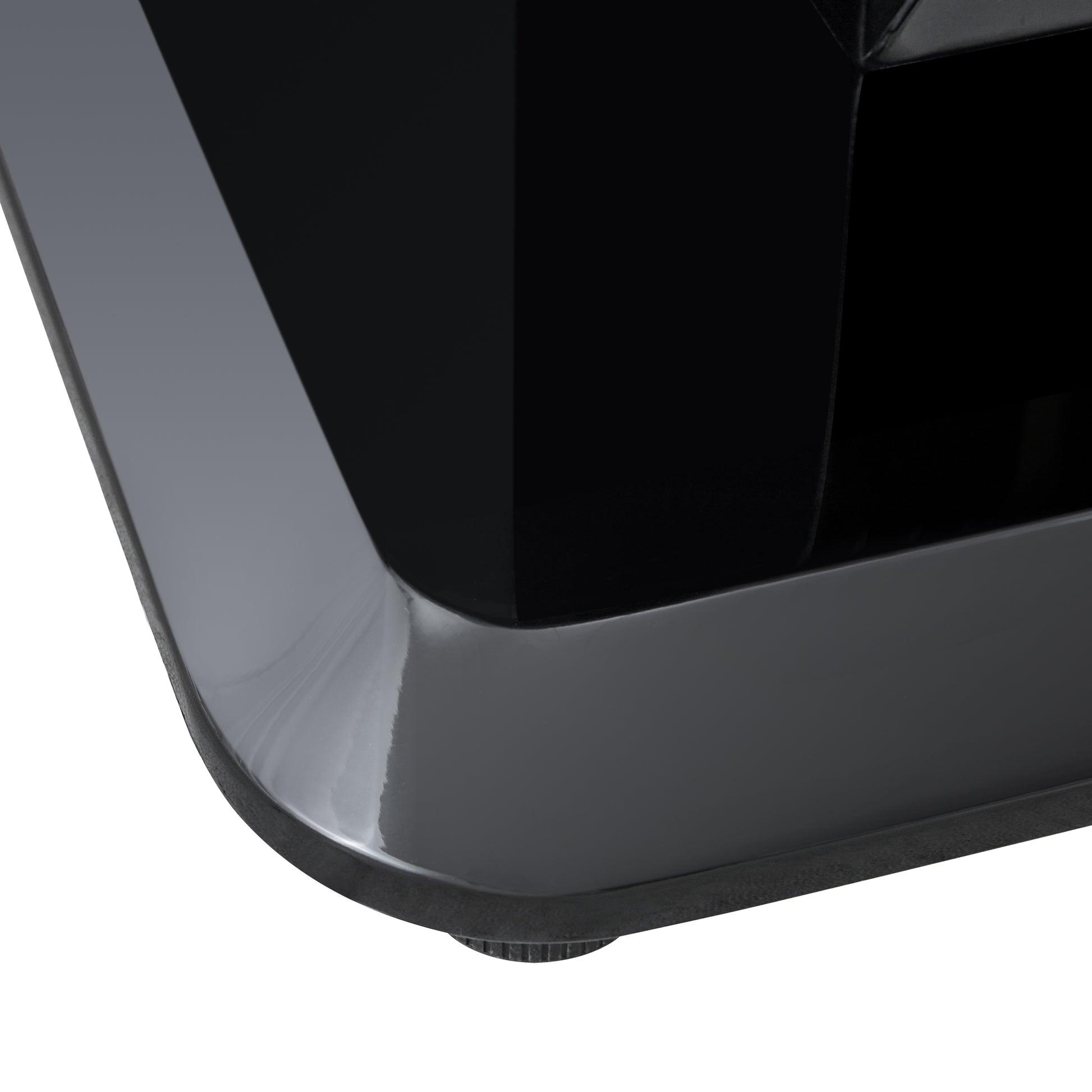 Rectangular 63" Marble Dining Table, Luxurious Dining Room Table With Faux Marble Top And U Shape Mdf Base, Modern Kitchen Dining Table For Kitchen Living Dining Room Black Luxury,Modern Mdf Glass