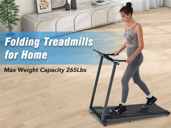 Folding Treadmills Walking Pad Treadmill for Home