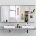 Oversized Bathroom Mirror With Mobile Tray Wall Mount Mirror,Vertical Horizontal Hanging Aluminum Framed Wall Mirror Full Length Mirror,Full Body Mirror For Bedroom Living Room,Silver,72 X 36 Inches Silver Aluminium