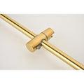 Shower System With Shower Head, Hand Shower, Slide Bar, Bodysprays, Shower Arm, Hose, Valve Trim, And Lever Handles Brushed Gold Wall Mounted Bathroom Brass