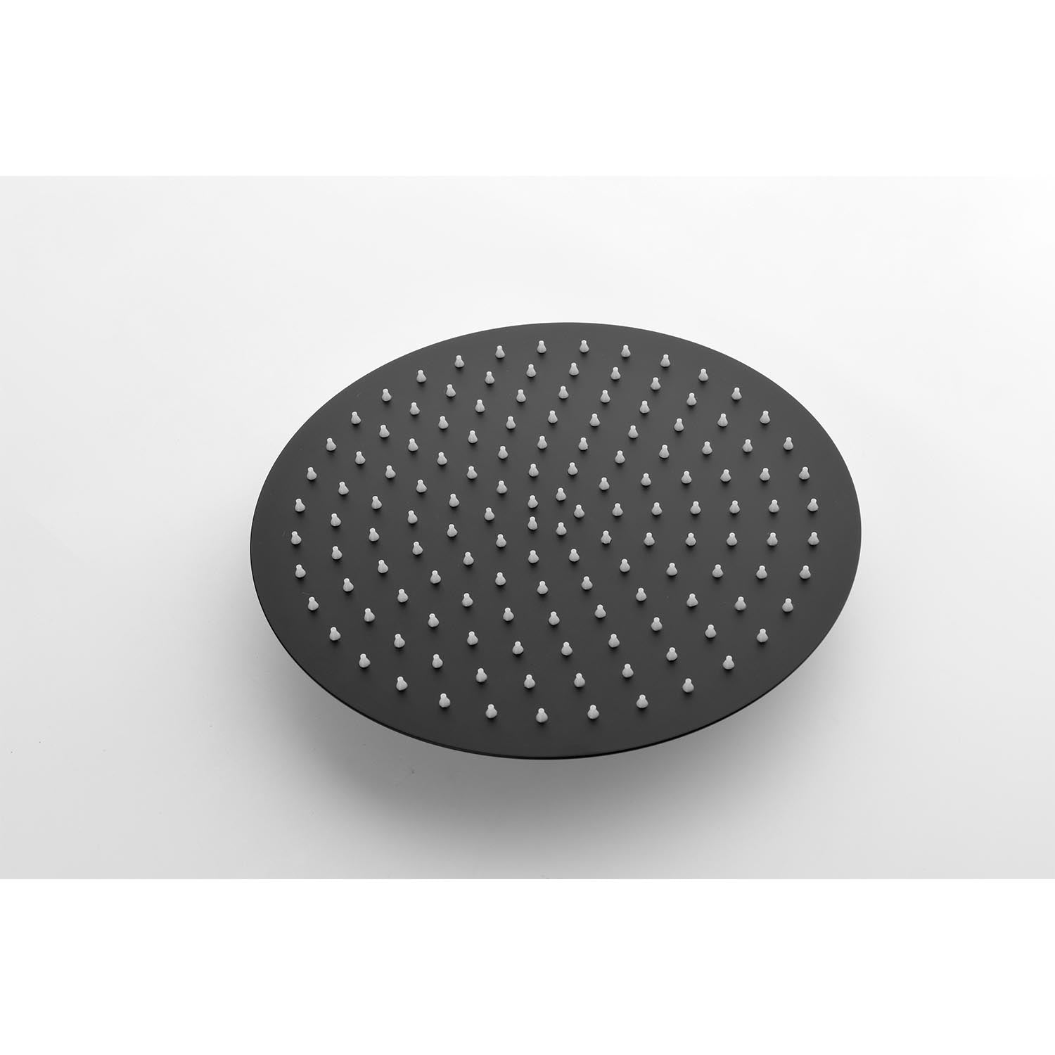 Shower System With Shower Head, Hand Shower, Slide Bar, Bodysprays, Shower Arm, Hose, Valve Trim, And Lever Handles Matte Black Wall Mounted Bathroom Brass