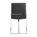 Zlatan Side Chair Set 2 , Gray Velvet & Chrome Finish Dn02235 Gray Velvet