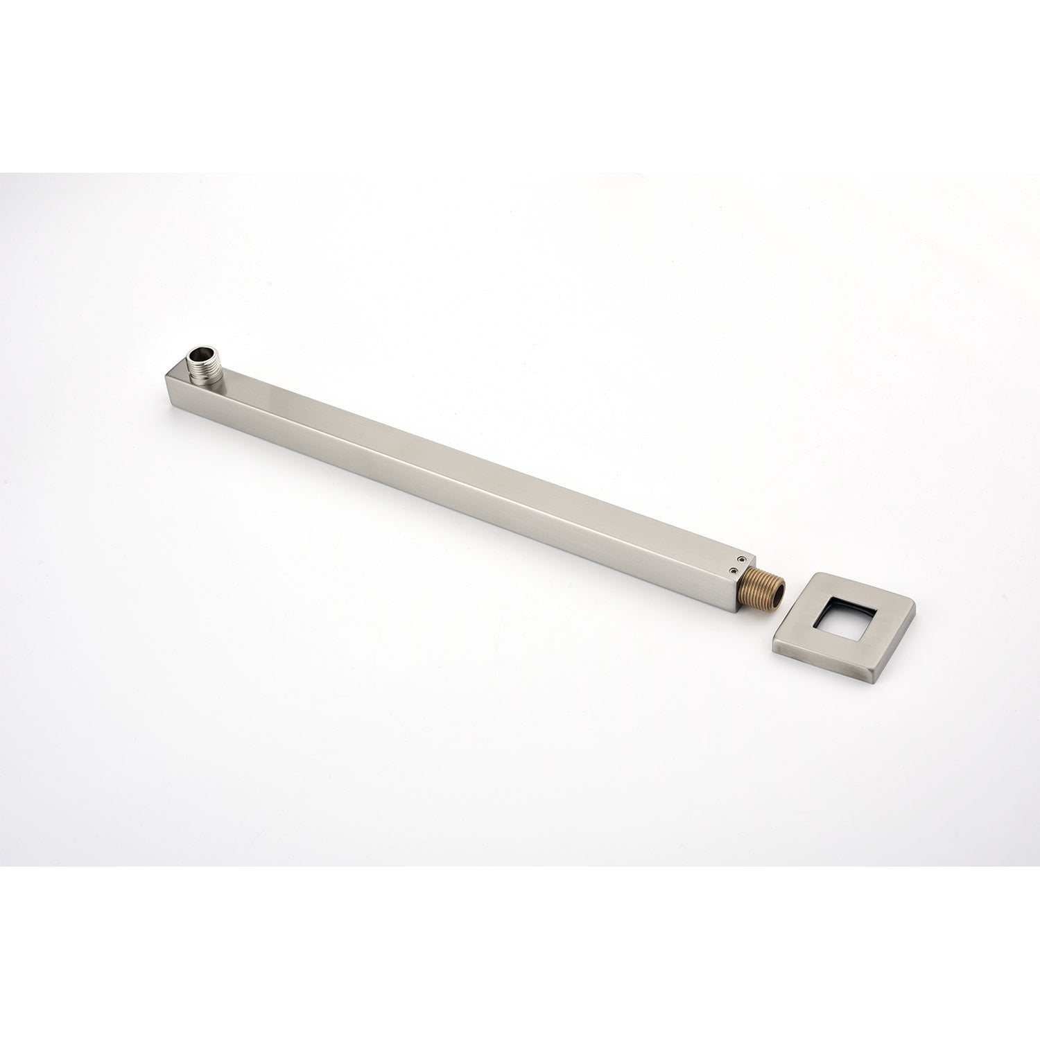 12" Rain Shower Head Systems Wall Mounted Shower One Brushed Nickel Wall Mounted Bathroom Brass