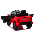Officially Licensed Toyota Tundra Pickup,Electric Pickup Car Ride On For Kid, 12V Electric Ride On Toy,2.4G W Parents Remote Control,Electric Car For Kids,Three Speed Adjustable,Power Display Red Plastic