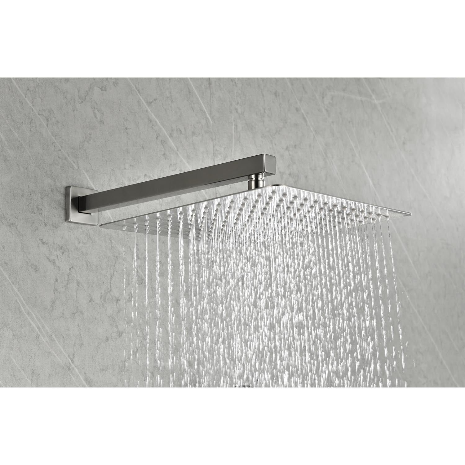 16" Rain Shower Head Systems Wall Mounted Shower