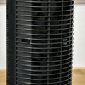 2 In 1 Tower Heater, Indoor Electric Space Heater With Oscillation, Remote Control, 8H Timer, Three Heating Modes High, Low, Fan , 750W 1500W Black Plastic