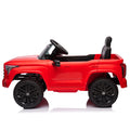 Officially Licensed Toyota Tundra Pickup,Electric Pickup Car Ride On For Kid, 12V Electric Ride On Toy,2.4G W Parents Remote Control,Electric Car For Kids,Three Speed Adjustable,Power Display Red Plastic