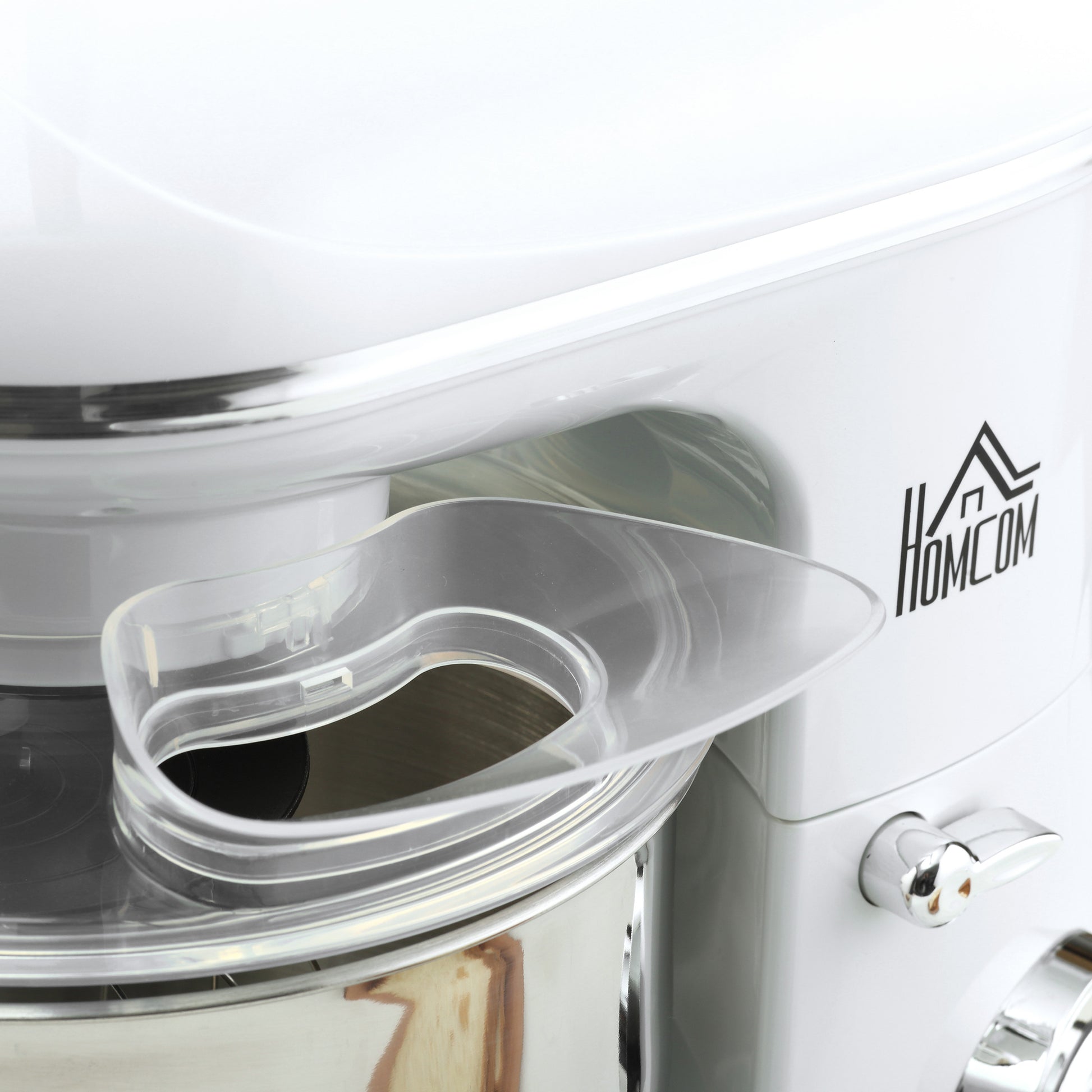 Stand Mixer with 6 1P Speed, 600W Tilt Head Kitchen white-abs