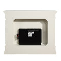 Vanaheim Fireplace Antique White Finish Ac01617 Antique White Mdf