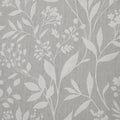 Floral Shower Curtain Taupe Cotton