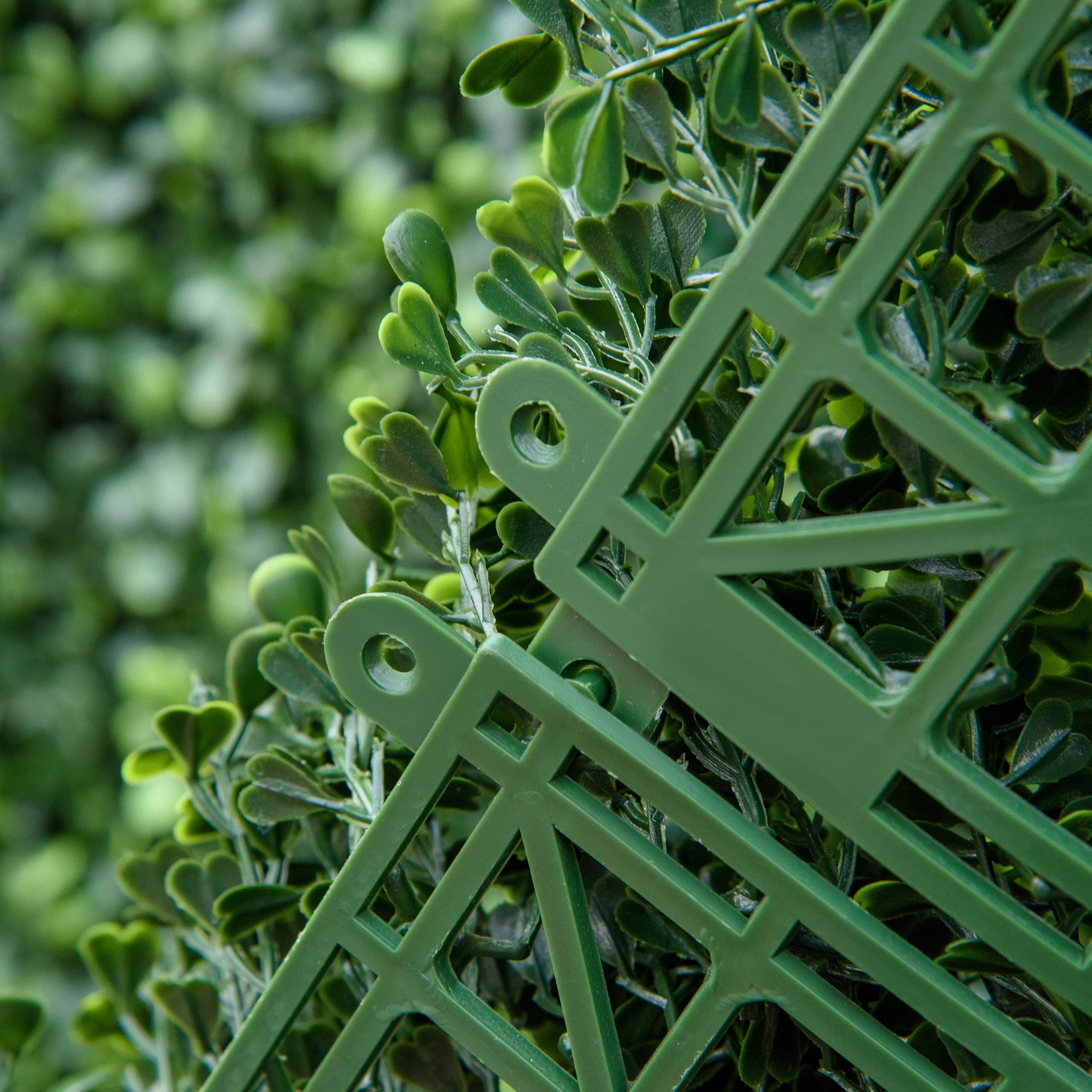 12 Pcs 20" X 20" Artificial Boxwood Panels Topiary Wall Greenery Backdrop, Privacy Hedge Screen Uv Protected 4Layer Roll Grass Panel Fence Decor Outdoor Indoor Garden Backyard, Light Green Green Polyethylene