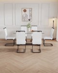 Table And Chair Set, 1 Table With 4 White Chairs. 0.4 