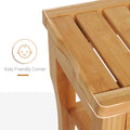 Long Bamboo Shower Bench Seat, 20