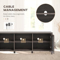 Industrial Tv Cabinet Stand For Tvs Up To 65