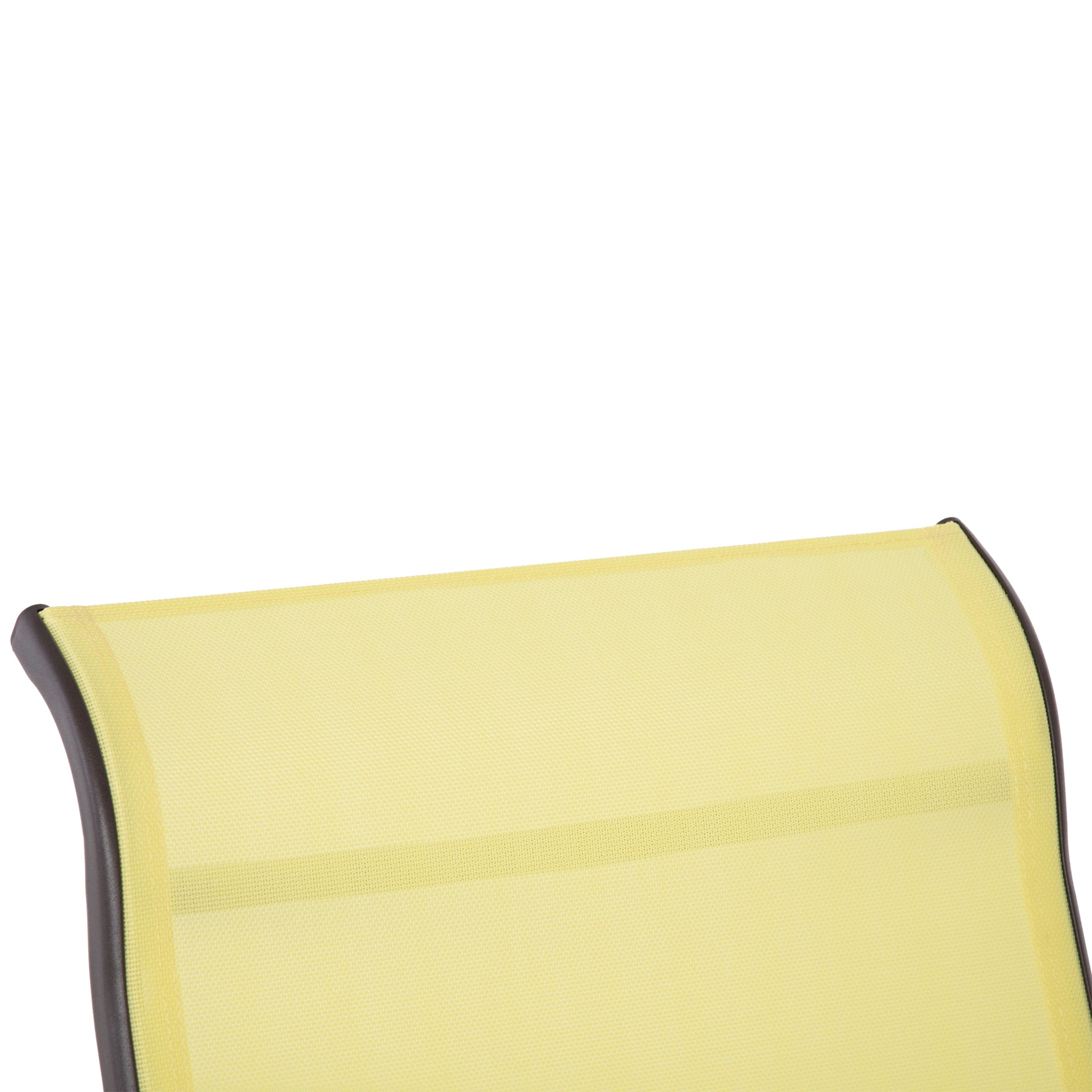 Outdoor Swing Glider Chair, Patio Mesh Rocking Chair With Steel Frame For Backyard, Garden And Porch, Beige Beige Steel