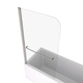 Bath Tub Pivot Shower Screen, With 1 4