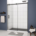 Glass Shower Door, Sliding Door, With 5 16