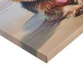 Yorkie Canvas Wall Art Yorkie Blue Multi Mdf