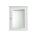 Bathroom Storage Mirror Cabinet Wall Mounted white-1-2-adjustable shelves-bathroom-wall