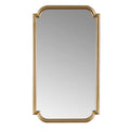 Gold Soped Wood Wall Mirror Gold Mdf