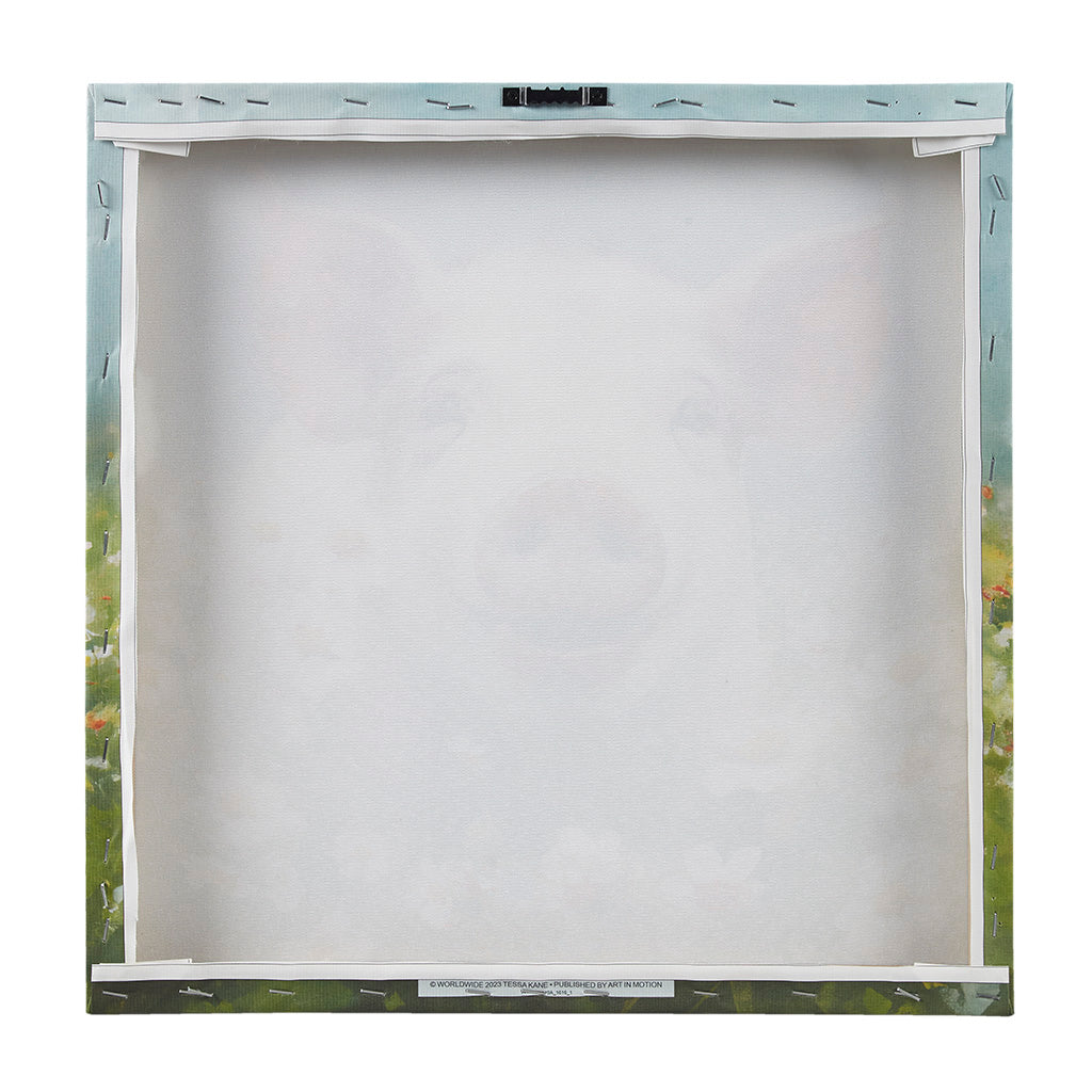 Pig Canvas Wall Art Pig Green Multi Mdf