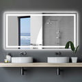 Led Bathroom Mirror 72X36 Inch With Lights, Anti
