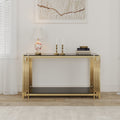 Modern Glass Console Table, 55